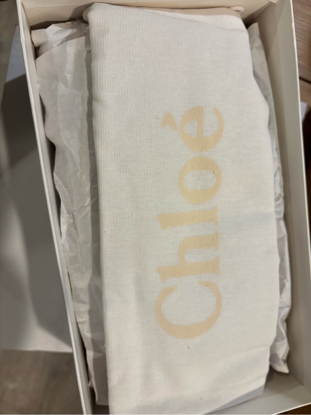 Chloe Beige Canvas Logo Slide Sandals
(Comes with box and dust bag) - Picture 3 of 6
